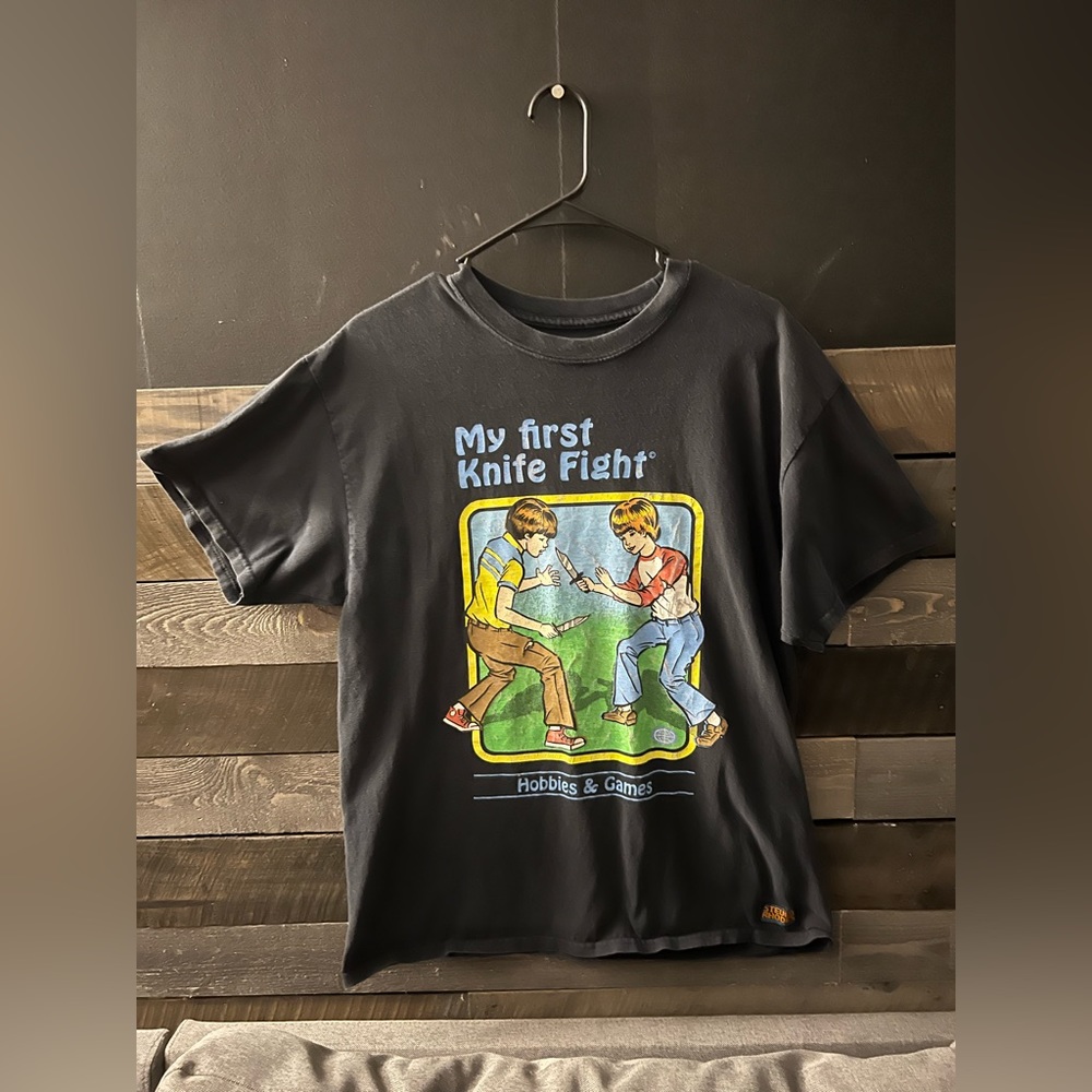 STEVEN RHODES My First Knife Fight shirt